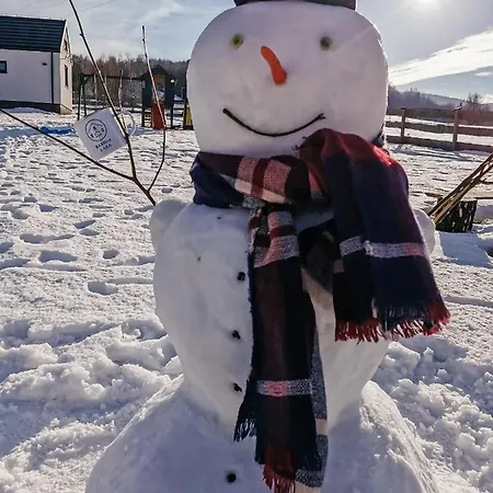 Дом отдыха Sarnia Laka 2 Z Prywatnym Jacuzzi Строне-Слёнске